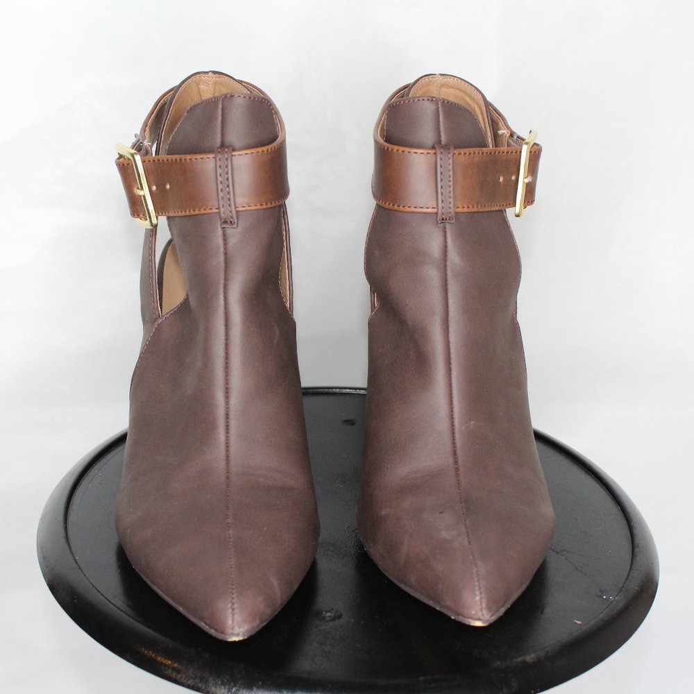 Brown booties